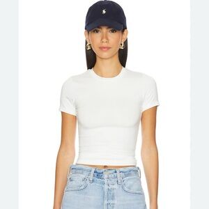 White Short Sleeve Top